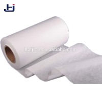 China manufacture plain spunlace nonwoven fabric for wet wipes